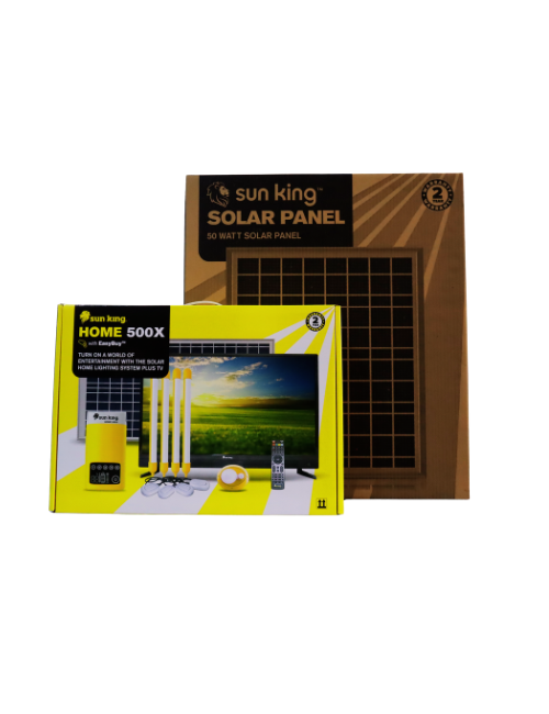 King Solar Home Lighting System Plus TV (Model SK-522)